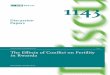 The Effects of Conflict on Fertility in Rwanda · German Institute for Economic Research Mohrenstr. 58 10117 Berlin Tel. +49 (30) 897 89-0 ... The aim of this paper is to study the