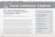 Law Library Lights - LLSDC Newsletter 61.4.pdf · environmental scan. Essentially, the environmental scan looks at the varying external conditions that affect your institution and