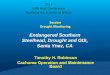 Endangered Southern Steelhead, Drought and GIS, Santa Ynez, CA · 2017. 6. 30. · Daily State Water Delivery (June average) 34 Daily fish Releases (June average) 4 South Coast Usage