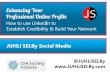 How to use LinkedIn to Establish Credibility & Build Your ... · 24/7 Global Chamber of Commerce Mixer Connect – Living, breathing rolodex Re-connect - Find past and present colleagues