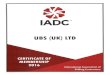 TM IADC UBS (UK) LTD CERTIFICATE OF MEMBERSHIP 2016 ... · IADC UBS (UK) LTD CERTIFICATE OF MEMBERSHIP 2016 International Association of Drilling Contractors . Created Date: 12/21/2017