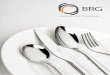 STAINLESS STEEL TABLEWARE STAINLESS STEEL TABLEWARE. Contents BRG Group 3 Kitchenware Division 4 Design