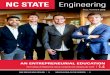 FALL/WINTER 2015 · FALL/WINTER 2015 BME BREAKS NEW GROUND ... great companies. In this special report, meet the entrepreneurs behind these startups and learn about the resources
