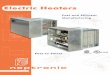 duct heater E-for print · Option 11: Protective screens on both sides of the heater. Vertical Horizontal fig.2.4 fig.2.5 fig.2.6 Round Collar option Zero Clearance Construction Horizontal