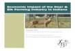Economic Impact of the Deer & Elk Farming Industry in Indianaindianadeer.weebly.com/uploads/1/3/0/1/13018166/... · farm inventory, annual expenditures, herd sizes, annual revenue,