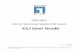 CLI User Guidedownload.level1.com/level1/manual/GEP-2851_V1_CLI_V1.0.pdf · 9 Chapter 1 CLI Management The following description is the brief of the network connection. -- Attach