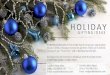 HOLIDAY GIFTING IDEAS It's the Most Wonderful Time of the ...HOLIDAY GIFTING IDEAS It's the Most Wonderful Time of the Year to show your appreciation to your clients, colleagues &