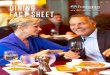 DINING FACT SHEET - Foxwoods · Featuring legendary overstuffed deli sandwiches, salads, mouth watering blintzes, famous 10 oz steak burgers, delicious down-home fare, and of course,