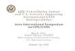 GPS: Constellation Update and U.S. Activities Supporting ... · – Working definition of compatibility includes respect for spectral separation between each system’s authorized