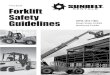 Price $9.95 Forklift Safety Guidelines Rough Terrain ... Safety...SUNBELT RENTALS Forklift Safety Guidelines '. Types of Forklifts Rough Terrain (RTFL) • Class 7 Powered Industrial