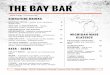 THE BAY BAR - ihg.scene7.com€¦ · THE BAY BAR Hotel Indigo - Traverse City SIGNATURE DRINKS WINTER MULE — vodka, lime, cranberry, 8 ginger beer SEX ON A SNOWBANK — malibu,