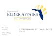 Rick Scott, APPROVED OPERATING BUDGETelderaffairs.state.fl.us/doea/pubs/pubs/AOB_2016-17.pdf · RICK SCOTT JEFFREY S. BRAGG GOVERNOR SECRETARY OUR MISSION To serve elders as they