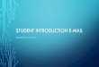 Student Introduction e-mail...MISTAKES WERE MAD but not by me WHY WE JUSTIFY FOOLISH BELIEFS, BAD DECISIONS, AND HURTFUL ACTS Carol Tavris and Elliot Aronson VOCABULARY WORKSHOP Syllabus