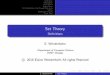 Set Theory - Definitions - Oswegowender/Classes/221/Slides/set-theory.pdfDe nition Denotation Operations Special Sets Set Operations that Create New Sets Tuples DeMorgan’s Laws Your