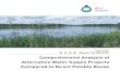 Comprehensive Analysis of Alternative Water Supply ... · report provides a thorough description of the framework and model development, provides examples of the tool’s application