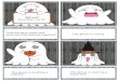 ghost reading cards - Zaubereinmaleins · Reading Cards Find the text cards and pictures that belong together! The ghost is crying. The ghost is sucking a lollipop. The ghost is wearing