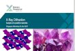 X-Ray Diffraction - PANalytical · © 2019 Malvern Panalytical l X-Ray Diffraction Analysis of crystalline materials Singapore Workshop 01 Nov 2019