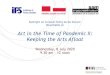 Art in the Time of Pandemic II: Keeping the Arts Afloat · Museums, STPI Creative Workshop & Gallery, Singapore Chinese Cultural Centre, Singapore ConferenceHall, and venues managed