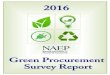2016 Green Procurement Report draftwhere sustainability and green procurement sit as a priority. Interestingly enough, 66% of respondents say sustainability and green procurement is