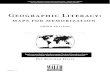 GEOGRAPHIC LITERACY · GEOGRAPHIC LITERACY: MAPS FOR MEMORIZATION THIRD EDITION PAT RISCHAR DAVIS v1.0 JWW789 v1.0 Sample from eographic iteracy aps for emoriation | Product code