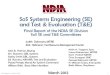 SoS Systems Engineering (SE) and Test & Evaluation (T&E) · 2017. 5. 18. · –Systems engineering conducted at the SoS level provides the basis for T&E –DoD SoS SE Guide, SoS