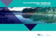 Annual Water Outlook for Victoria · The Outlook is a compilation of the annual water outlooks prepared by the state’s urban and rural water corporations as at 1 December 2017