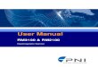 User ManualRoFNhtHL.pdf · PNI Sensor Corporation Doc 1017252 r04 RM3100 & RM2100 Sensor Suite User Manual Page 4 of 45 2 Introduction Thank you for purchasing PNI Sensor Corporation‟s