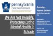 We Are Not Invisible: Protecting Latina Mental Health in Schools€¦ · Keynote Speaker: Noelia Rivera-Calderón, Esq. Moderated by: Kelsey Leonard, Cultural and Linguistic Competence