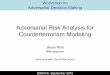 Adversarial Risk Analysis for Counterterrorism …dimacs.rutgers.edu/archive/Workshops/DecisionMaking/...1 Adversarial Risk Analysis for Counterterrorism Modeling Jesus Rios IBM research