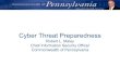 Cyber Threat Preparednessmedia.govtech.net/.../6_1045_CyberThreatPreparedness_MALEY.pdf · Zero Day Exploits • May 19, 2006, Microsoft Word XP & 2003 buffer over-flow –discovered