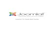 Joomla! 1.5: Quick Start Guide · If you completed the install successfully, you should now see a blank page ready for all your Joomla! content! Joomla! 1.5: Quick Start Guide 9 