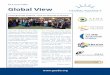 Vol 2, Issue 2 2015 Global Vie · Vol 2, Issue 2 2015 Launch of new organization  Global View ONVERSATION STARTER—OUR SD MEETING IN REVIEW April 14th marked our first official