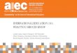 INTERNATIONAL EDUCATION 101: WHAT YOU SHOULD KNOW AIEC 2016/AIEC2016_12A_11… · International Education sector strategy – Business Victoria (2016) Links to wider development and