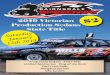 2019 Victorian $2 Production Sedans State Title€¦ · with South Australian number 1 Jock Baker and south Australian 97 Mathew McCullum up against our local hard chargers consisting