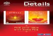 Details€¦ · India Post released their first joint issue one month before the festival. The Canadian special commemorative stamp, ... Also, special sweets are enjoyed and gifts