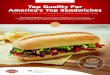 tried & true | premium hoagie rolls Top Quality For ... · Pair our Premium Hoagie Rolls with any on-trend sandwich build—from steak sandwiches to subs, meatball sandwiches to cheese