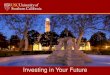 Investing in Your Future - Northwood HS · Investing in Your Future. Workshop Agenda ... • Filed an affidavit with your college or university stating that you have or intend to