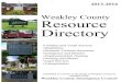 Weakley County Interagency Council Resource Directory · 2016. 9. 30. · 117 S. Popular, Dresden, TN Phone: (731) 364-3130 SERVICES: Volunteer charitable organization that provides