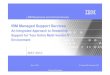 IBM Managed Support ServicesIBM Managed Support Services An Integrated Approach to Streamline Support for Your Entire Multi-Vendor IT Environment MAY 2010 2 Technical Workshop | May