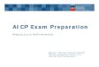 AICP Exam Preparationsdapa.org/download/planmakingpresentation.pdf · 2010. 1. 27. · AICP exam, particularly with a big subject like Plan Making and Implementation You have a wide