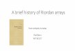 A brief history of Riordan arrays - LOGIC PRESSlogicpress.ie/978-1-326-85523-9/Brief-History-of-Riordan... · 2017. 3. 12. · A Jug of Wine, a Loaf of Bread—and Thou, Beside me