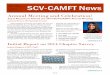 SANTA CLARA VALLEY CHAPTER SCV-CAMFT News · 2016. 1. 26. · 5. SCV-CAMFT gota faceli. 4. It’sFriday! 3. Hear aboutthe changes. 2. Connectand network. 1. It’sFREEplus1CEU! SANTA
