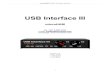 USB Interface IIIUSB Interface III に外部から電源を供給する場合には、 必ず 、外部 13.8 V 電源の極性をチェックして下さい。アップグレード可能なファームウェアが無線機に搭載されている場合、