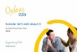 Suicide: let’s talk about it - Oxleas Strategies Library · 2016. 9. 26. · Jonny Benjamin, a mental health and suicide prevention campaigner, spoke at our Suicide: let’s talk