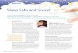 Sleep Safe and Sound HW Mag_Page… · Check your baby’s sleeping quarters Make sure the crib, bassinet or portable play yard meets all safety standards and comes with a firm, tight-fitting