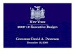 December 16, 2008 · 2008. 12. 23. · jobs lost since beginning of the year. NYS NYS economy expect ted d t t o ll ose at ll eastt 180,000 jobs – 60,000 in financial services sector