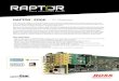 RAPTOR | EDGE — IP Gateway€¦ · Built upon the flexible RAPTOR platform, RAPTOR-EDGE implements an IP gateway featuring benchmark interopera-bility for live environments based