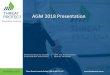 Monitored Security Systems - AGM 2018 Presentation · 2018. 11. 22. · Security without compromise Not for distribution or release in the United States Security Industry Overview