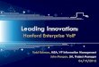 Leading Innovation: Transitioning Hanford to Enterprise VoIP · VoIP Technology Overview • Plain Old Telephone Service (POTS) –Low bandwidth with no mobile capabilities –Largely