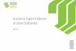 Economic Expert Evidence of Julian Szafraniec · 2018. 6. 12. · Julian Szafraniec Principal, Partner and Director at SGS Economics and Planning Over 10 years experience applying